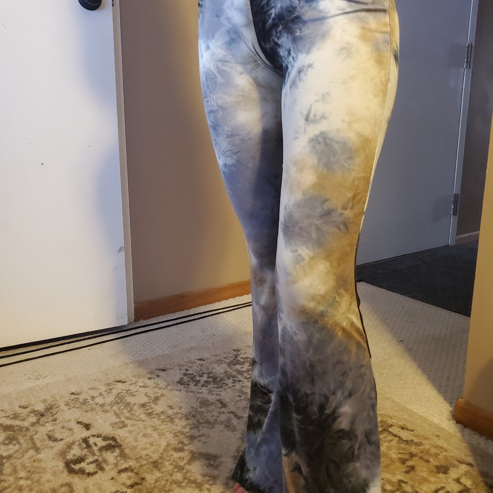 Tye Dye Flare Pants